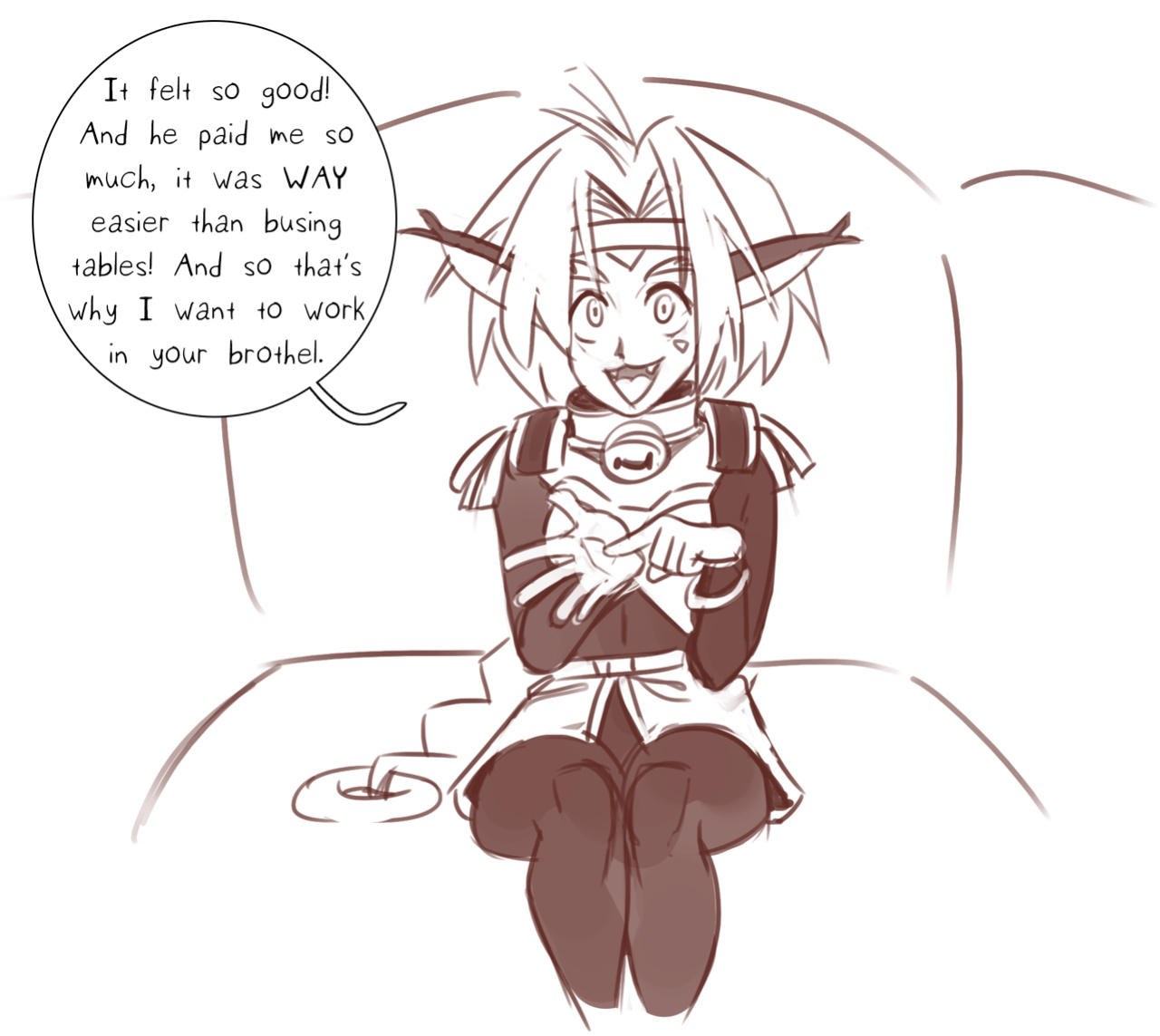 [Polyle] COMM - Aisha Clan-Clan (Outlaw Star)