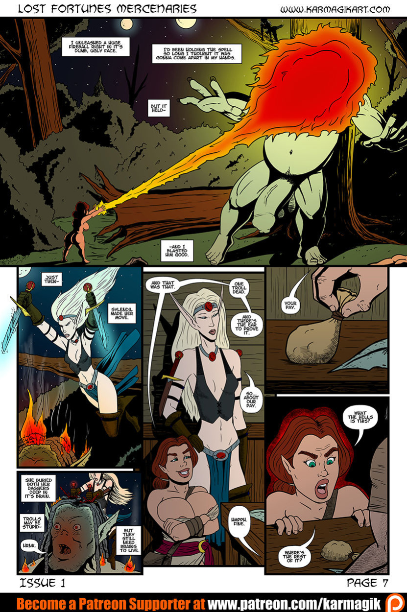 [Karmagik] Lost Fortunes - Mercenaries Book I - Color