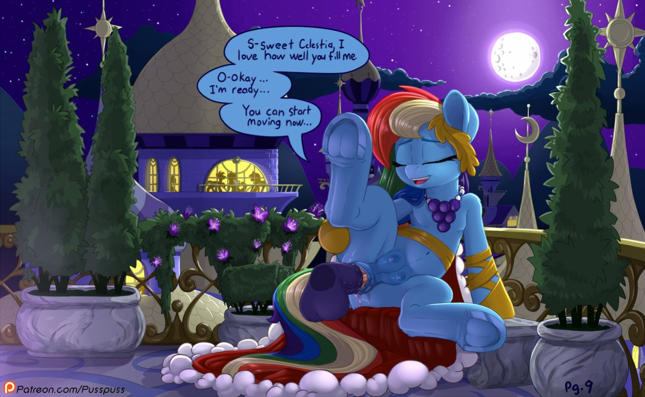 Rainbow Dash and You Attend the Gala (by PussPuss)