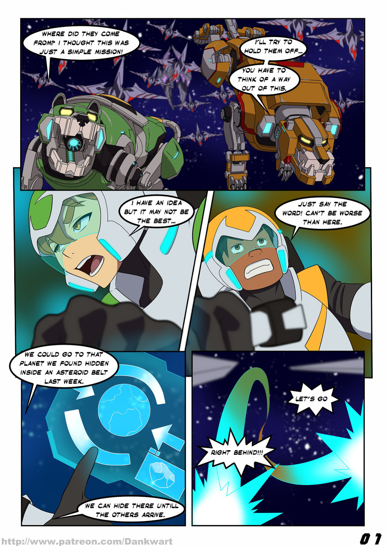 [Dankwart] Stranded Desires (Voltron)