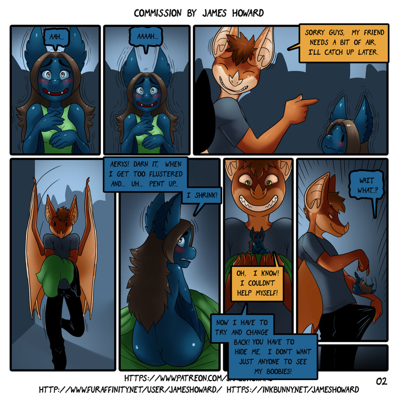 [James Howard] Commission for Aerys and SilvaKagurah