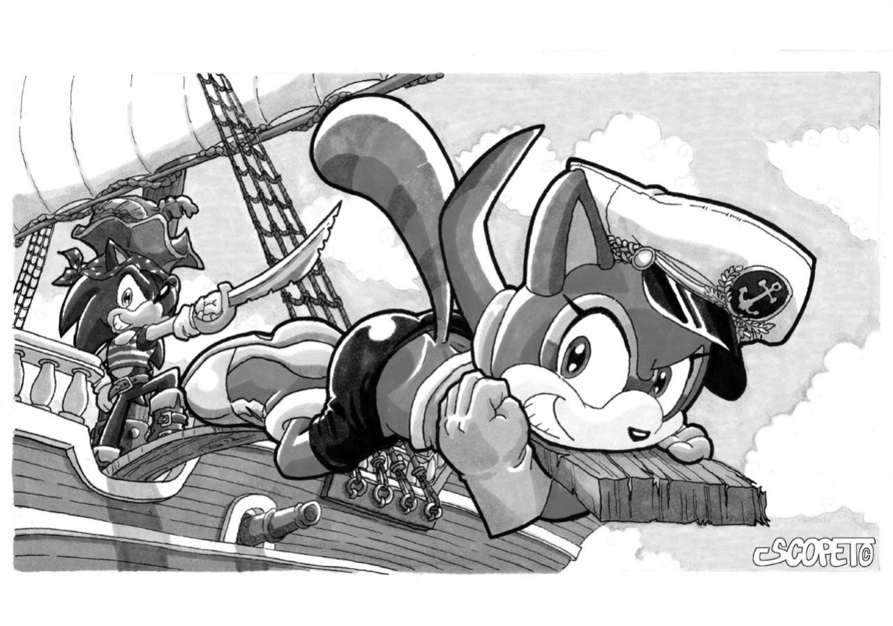 [Escopeto] Sonic & Marine New Venture! (Sonic the Hedgehog)