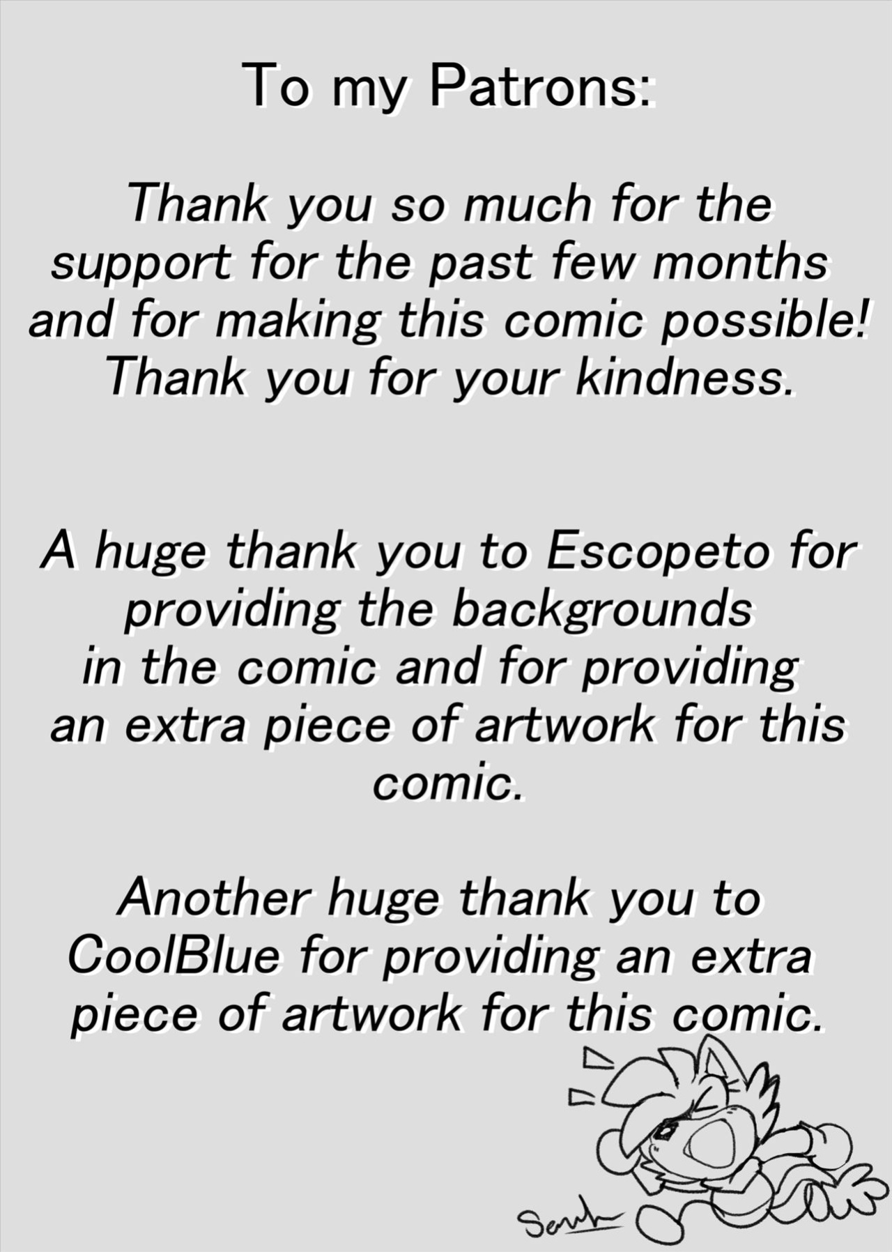 [Escopeto] Sonic & Marine New Venture! (Sonic the Hedgehog)