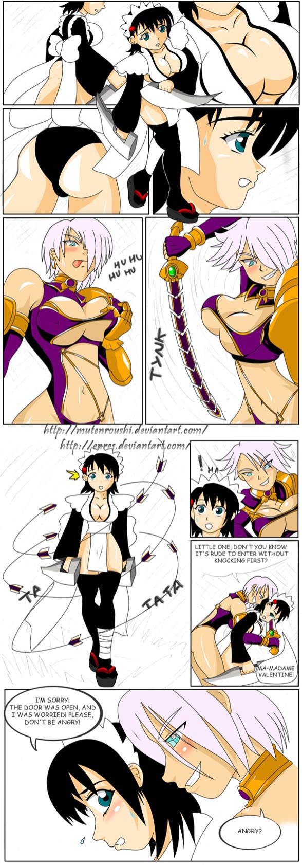 [Mutenroushi] Iroha and Ivy (Samurai Spirits, SoulCalibur)