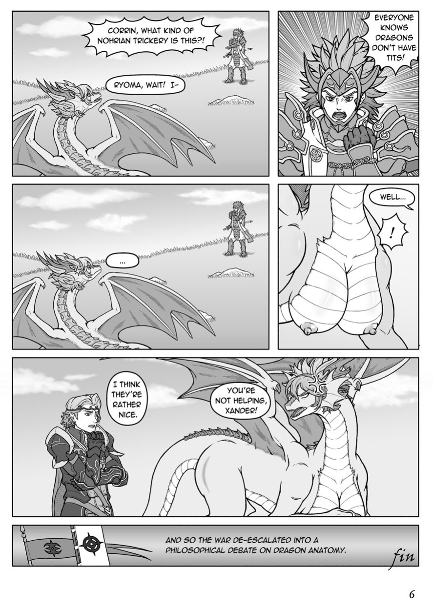 [SketchyKnight] Corrin Dragon TF (Fire Emblem Fates)