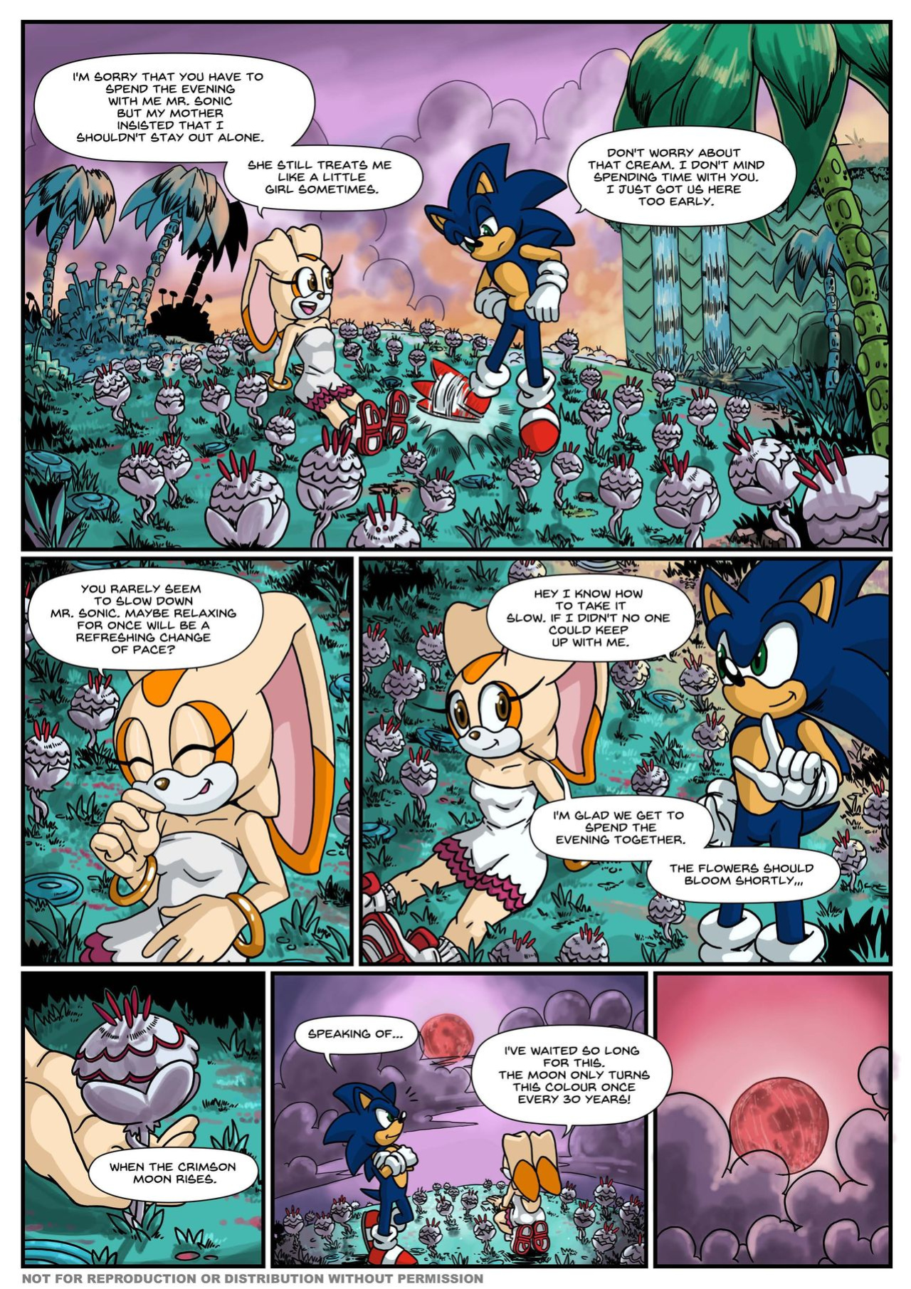 [Omega Zuel] Crimson Moon: Part 1 (Sonic The Hedgehog)