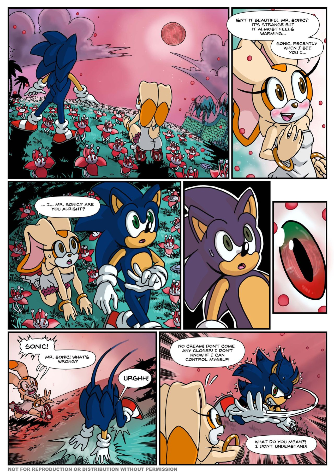 [Omega Zuel] Crimson Moon: Part 1 (Sonic The Hedgehog)