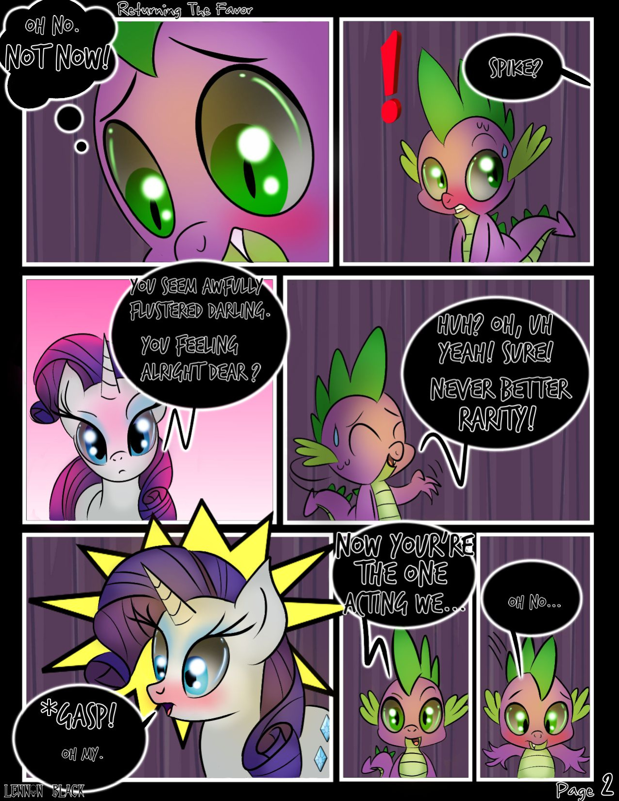 [Lennon Black] Returning The Favor (My Little Pony: Friendship is Magic)