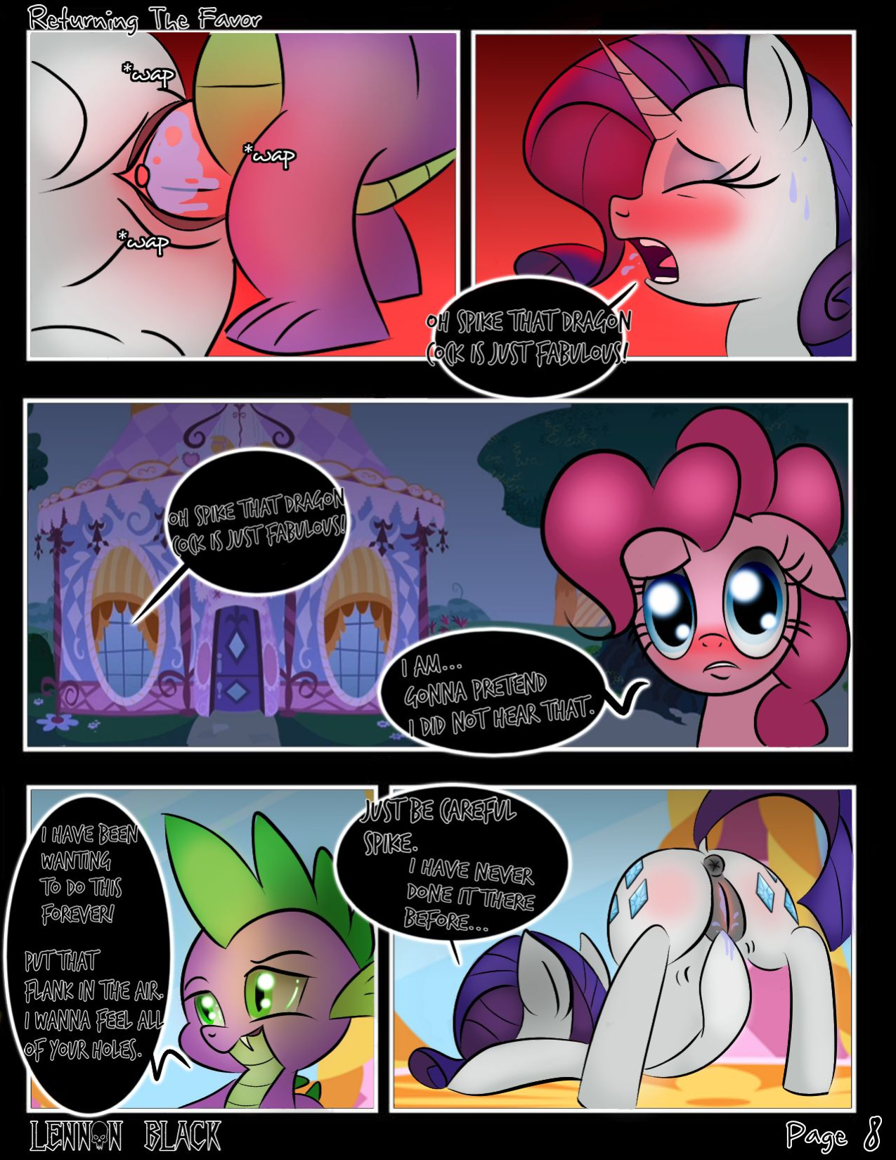 [Lennon Black] Returning The Favor (My Little Pony: Friendship is Magic)