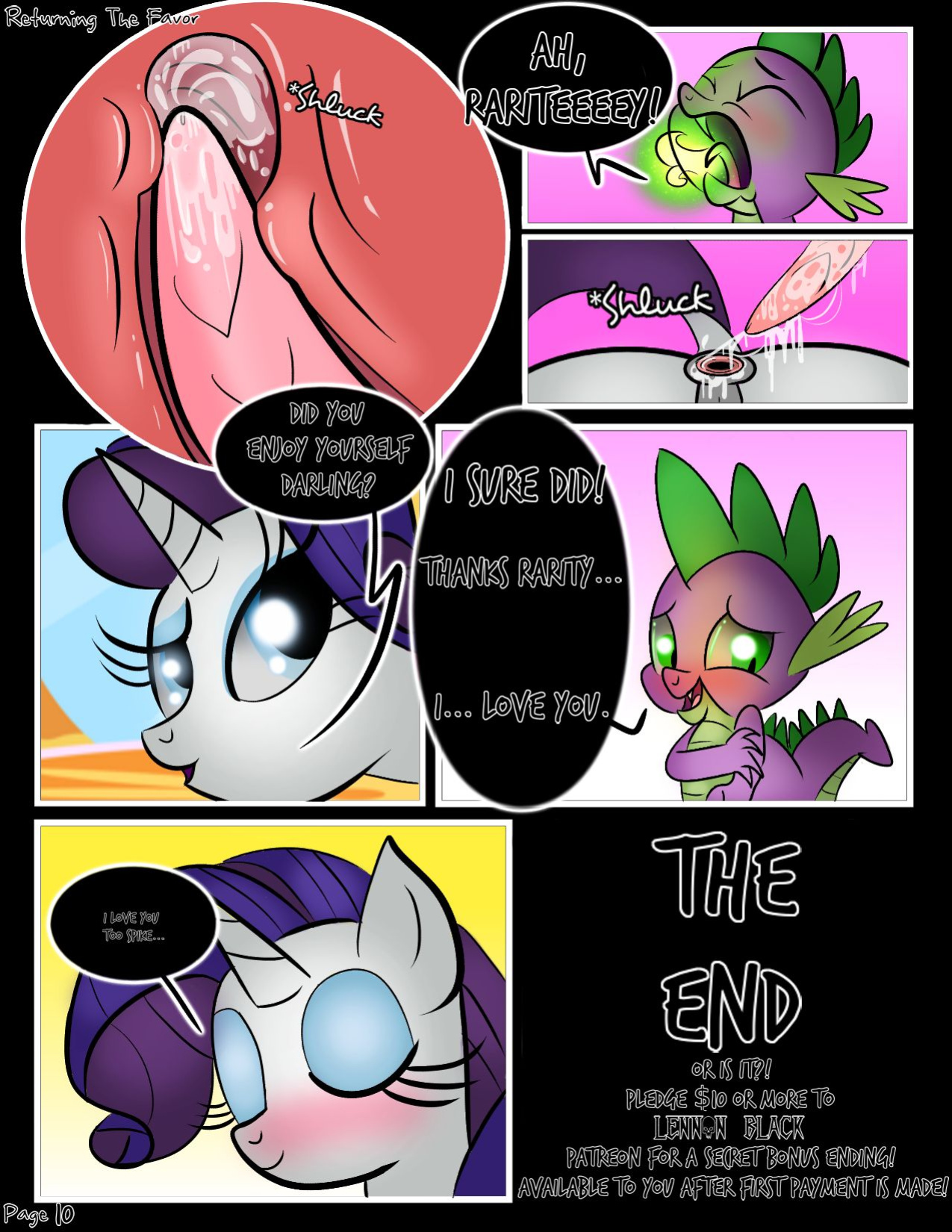 [Lennon Black] Returning The Favor (My Little Pony: Friendship is Magic)