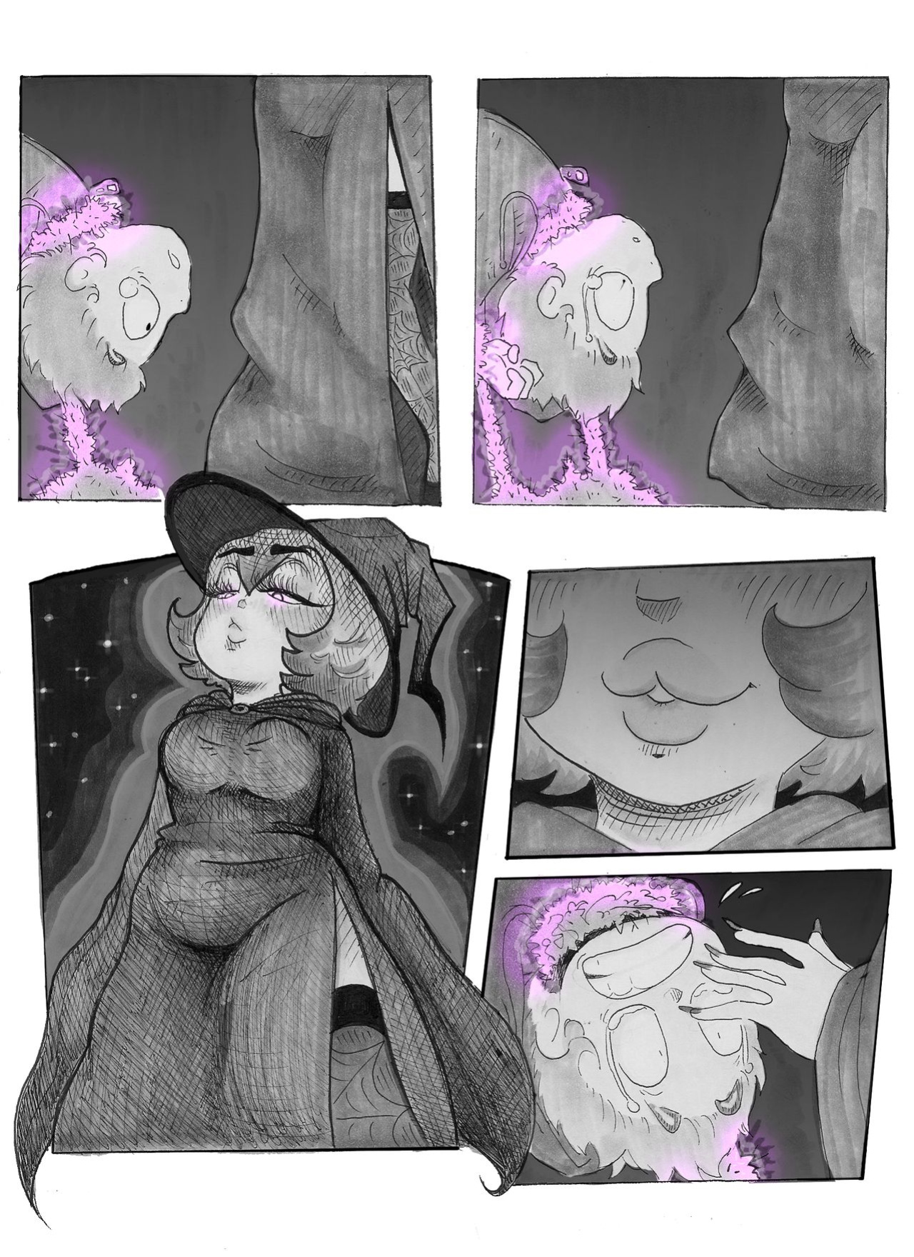 Trick or Treat by artist: ellen black (in progress)