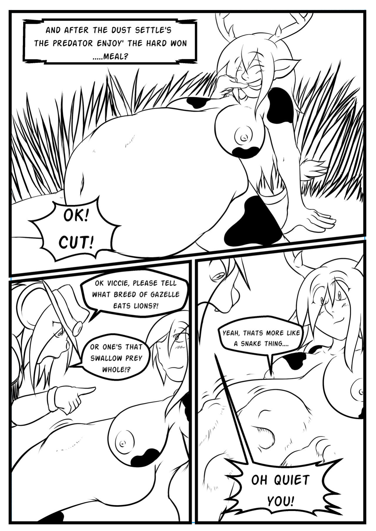 Documentary - Vore Comic (Commission for Casey_Cream also staring Amy who belongs to Lady_List and who Viccie belongs to Viccie)