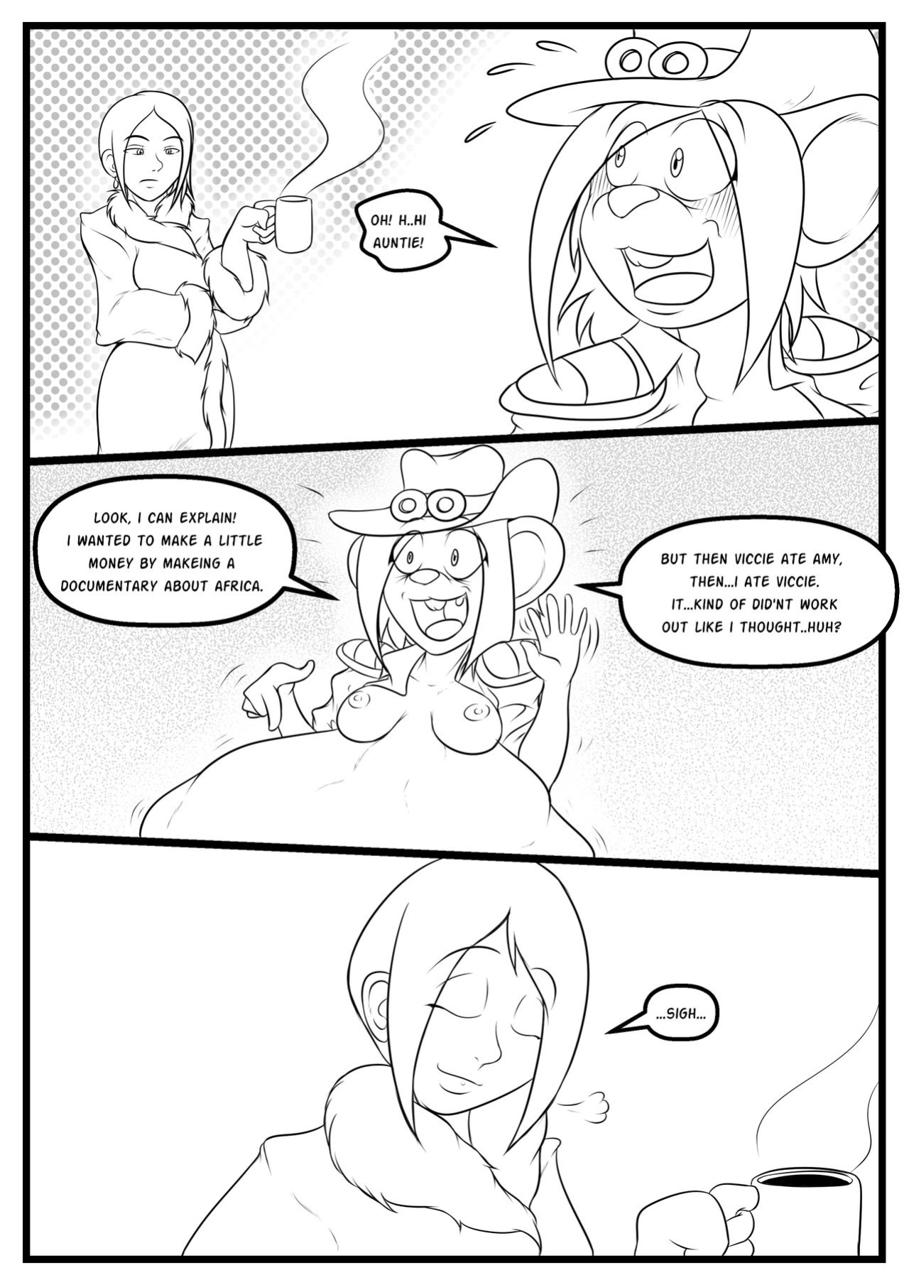 Documentary - Vore Comic (Commission for Casey_Cream also staring Amy who belongs to Lady_List and who Viccie belongs to Viccie)