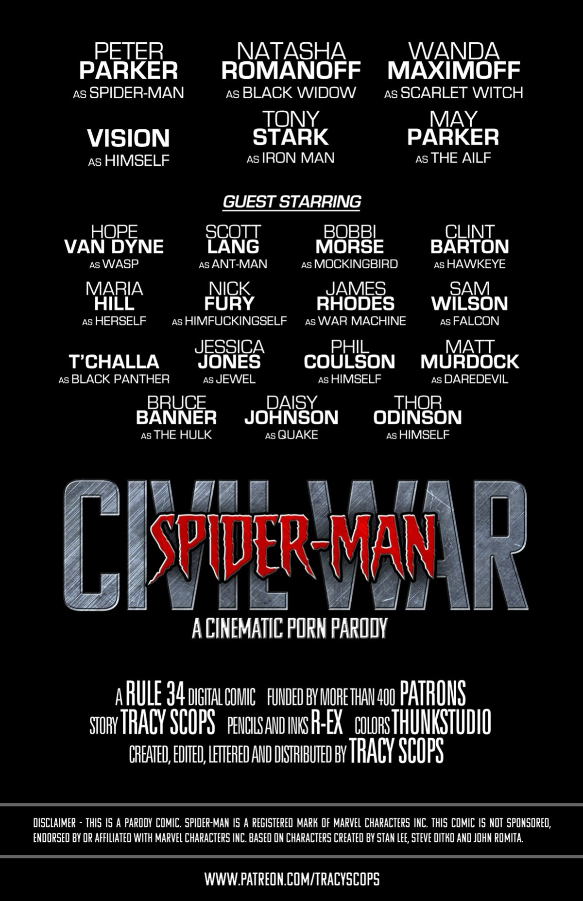 [Tracy Scops (R-EX)] Spider-Man - Civil war (Spider-Man)