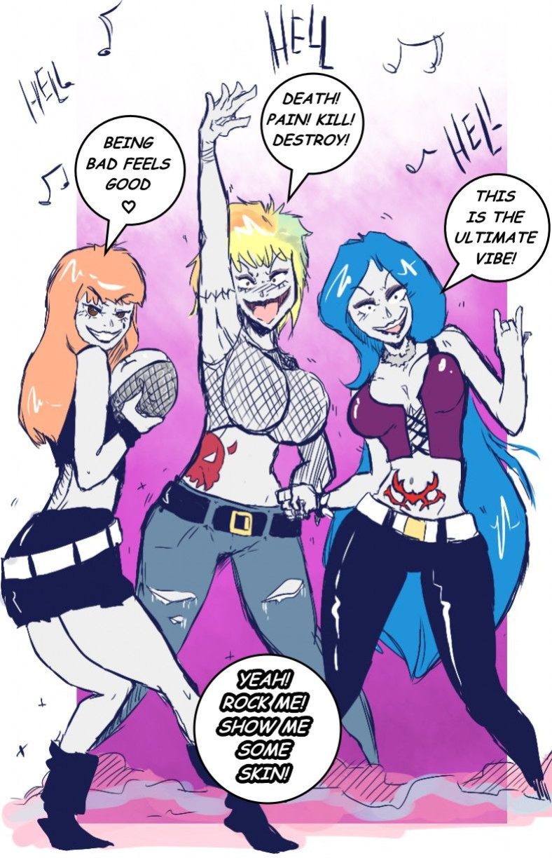 [Shishikasama] Rock of Succubus (Fairy Tail) (Sketches)