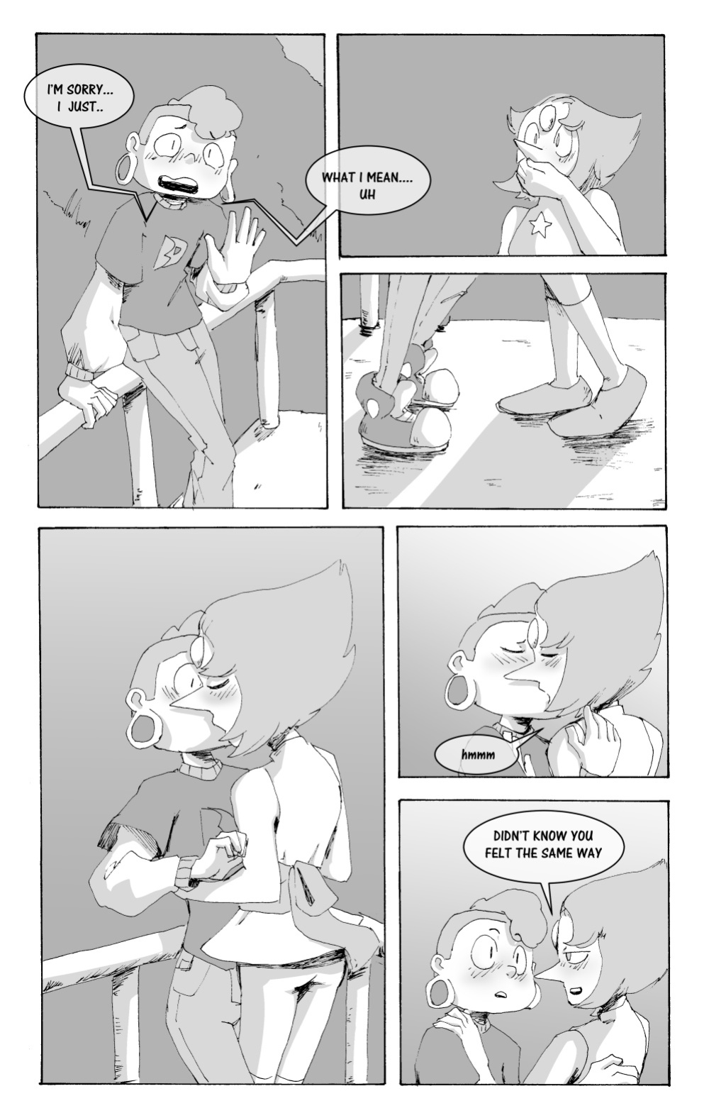 [Mimic Teixeira] Pearl x Lars (Steven Universe)