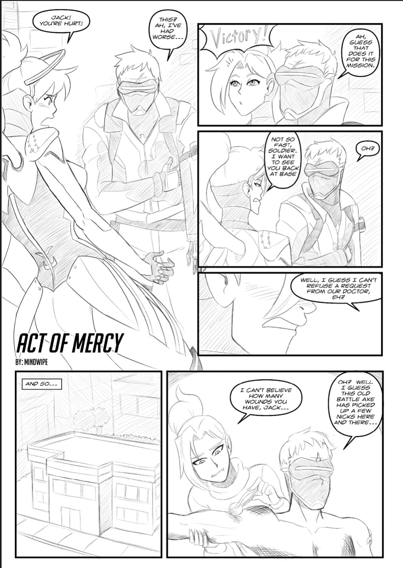 [Mindwipe] Overwaifu Anthology Vol. 1 (Overwatch)