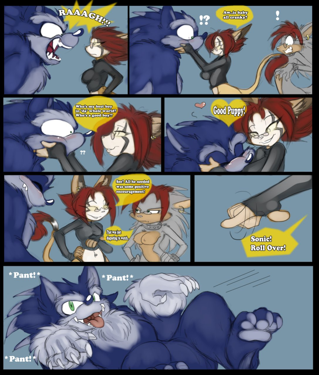 [Kayla-Na] Obedience Training (Sonic the Hedgehog) [Incomplete]