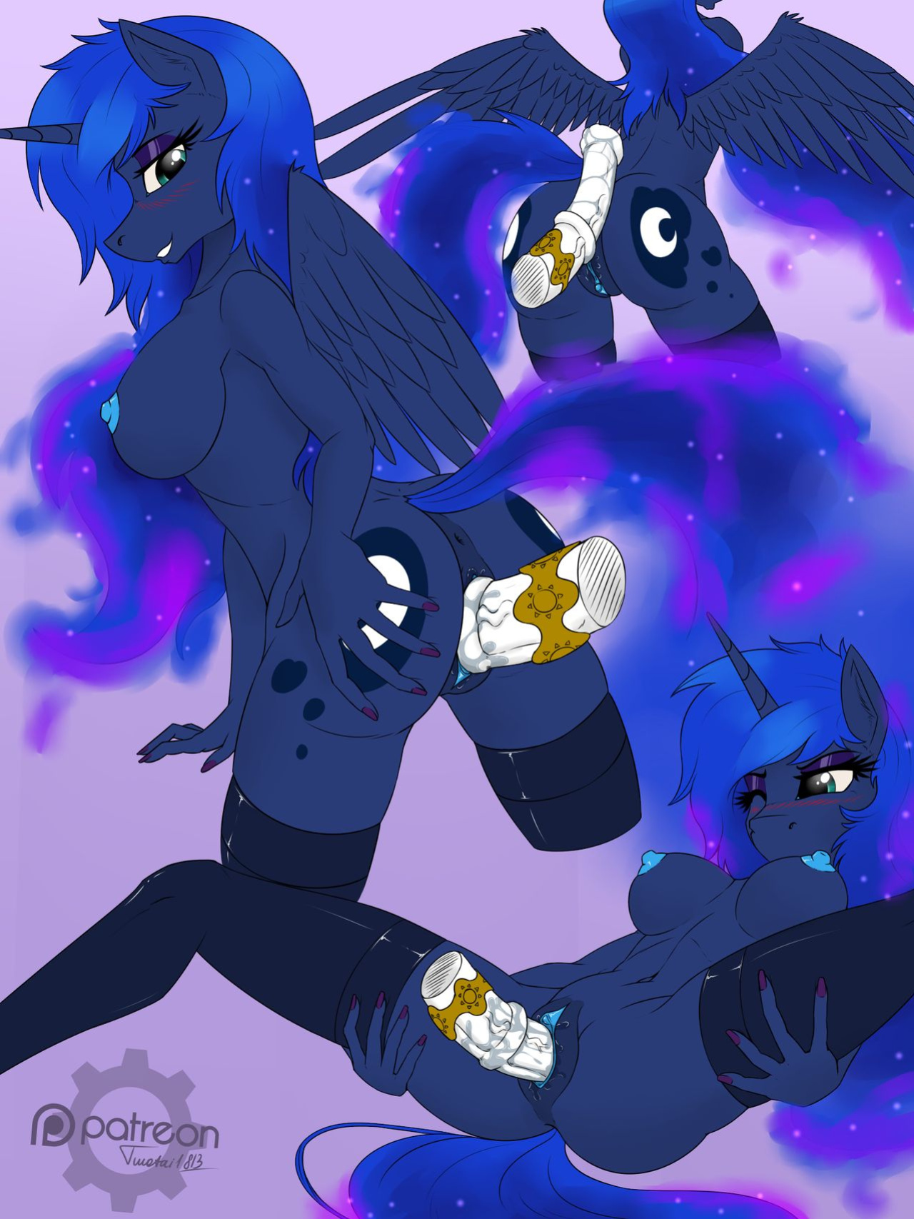 [Twotail] Night with Luna (My Little Pony: Friendship is Magic)