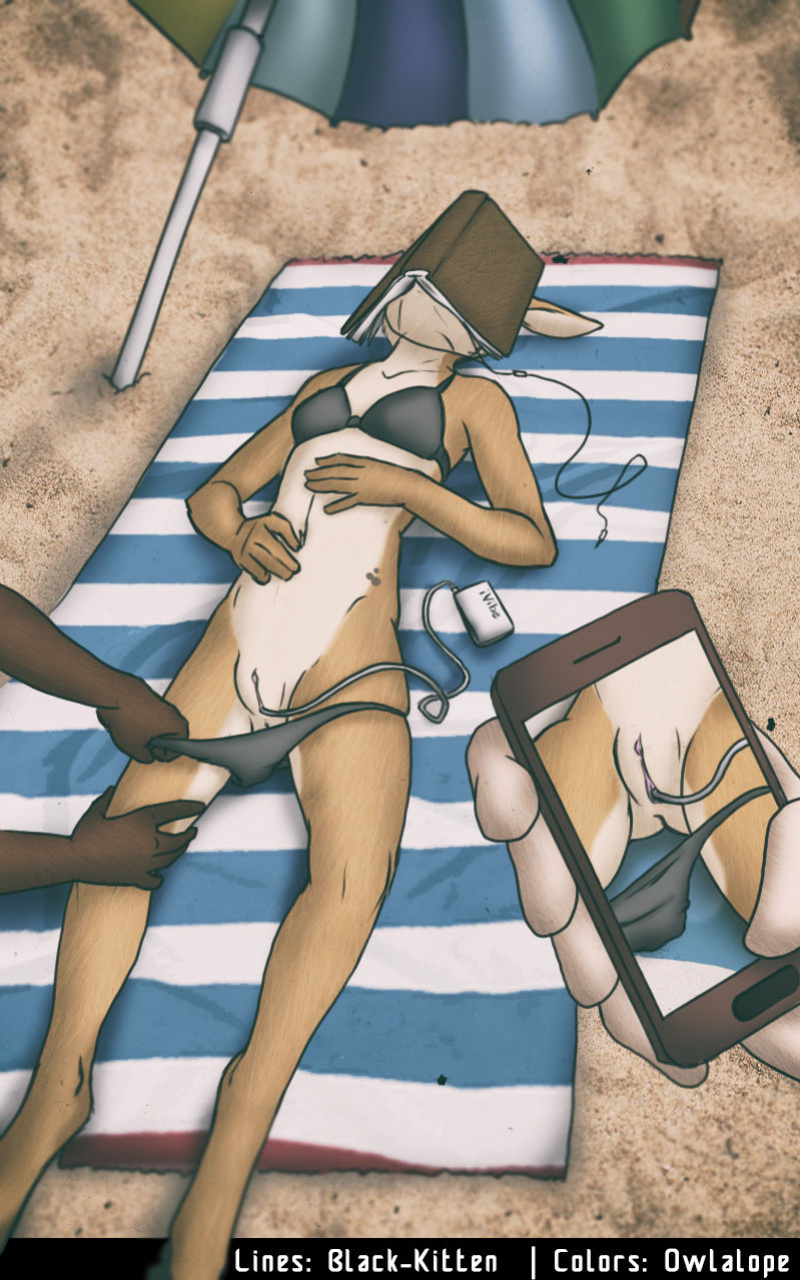 [Black-Kitten] Beach Trip