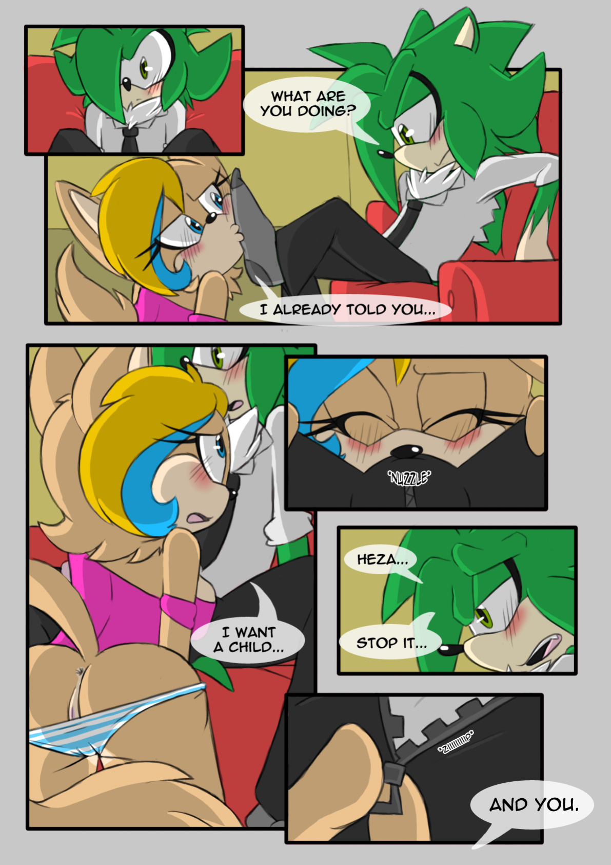 [MysteryDemon] Friends with Benefits (Sonic The Hedgehog)