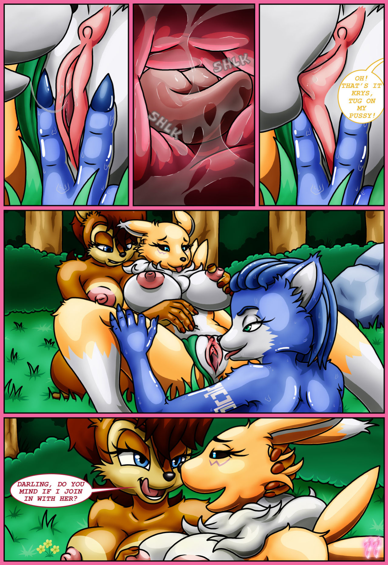 [HappyAnthro] The Girls Comic: A Camping Trip Gone Really Bad (Various)