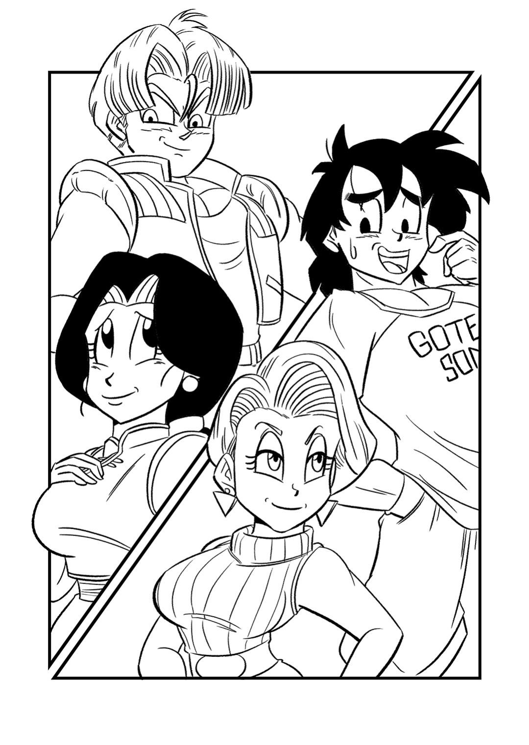 [Funsexydb] The Switch Up (Dragon Ball Z)