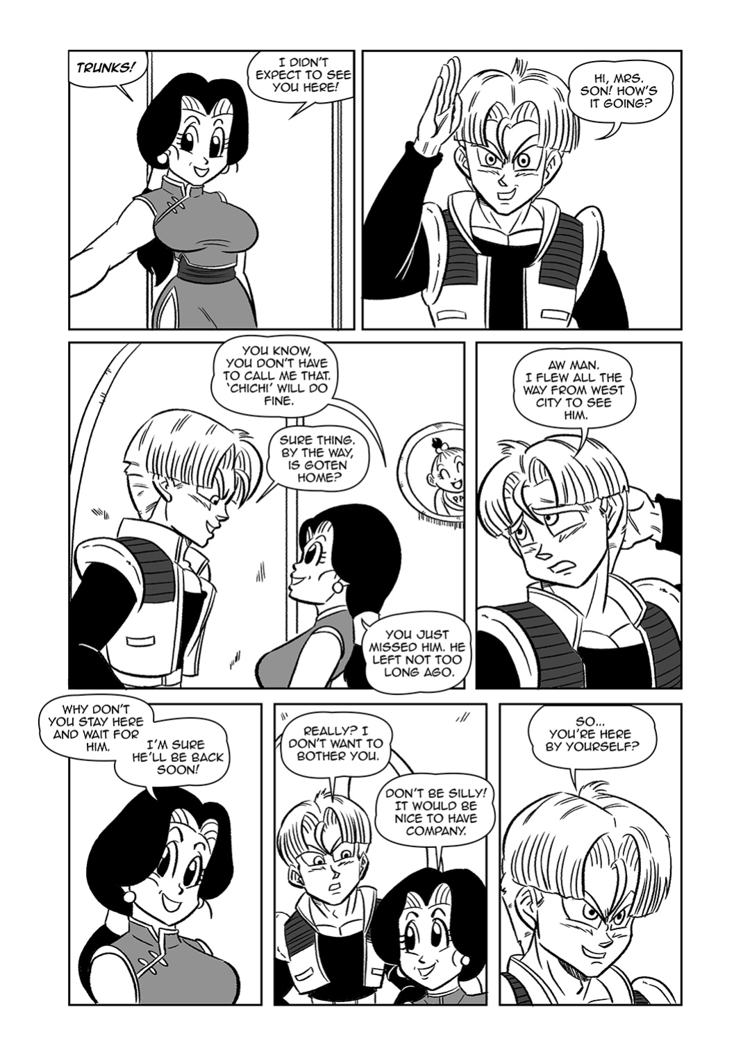 [Funsexydb] The Switch Up (Dragon Ball Z)