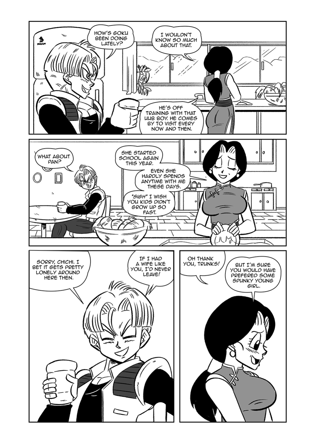 [Funsexydb] The Switch Up (Dragon Ball Z)