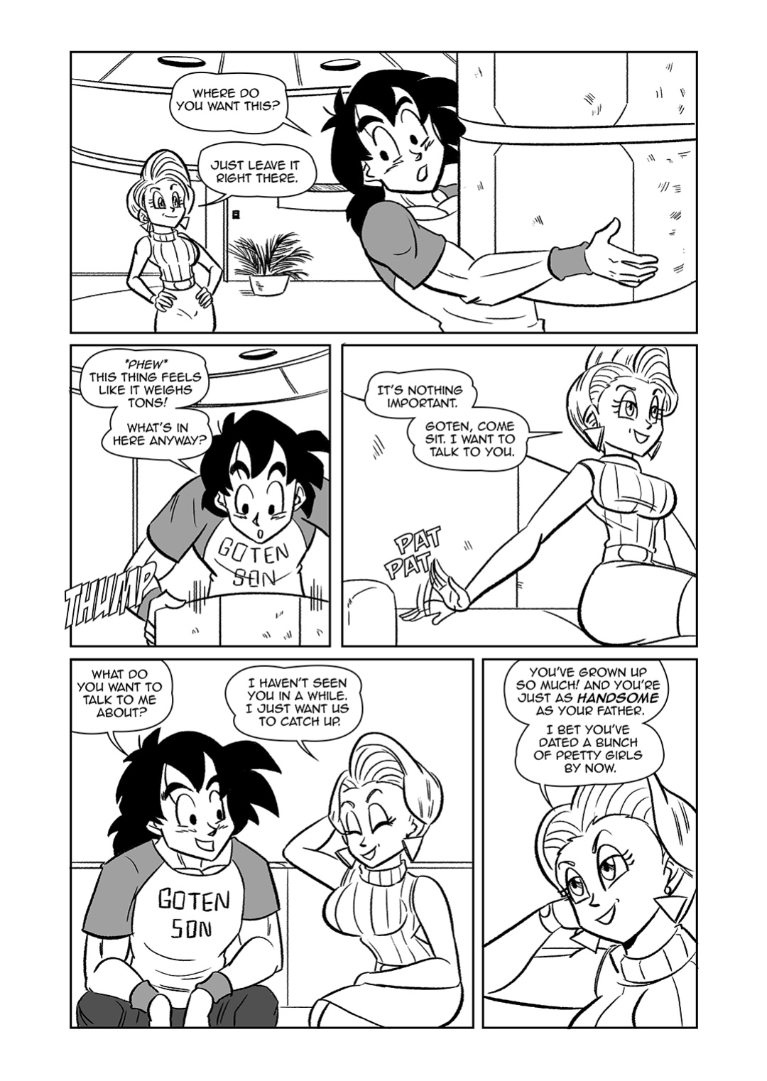 [Funsexydb] The Switch Up (Dragon Ball Z)
