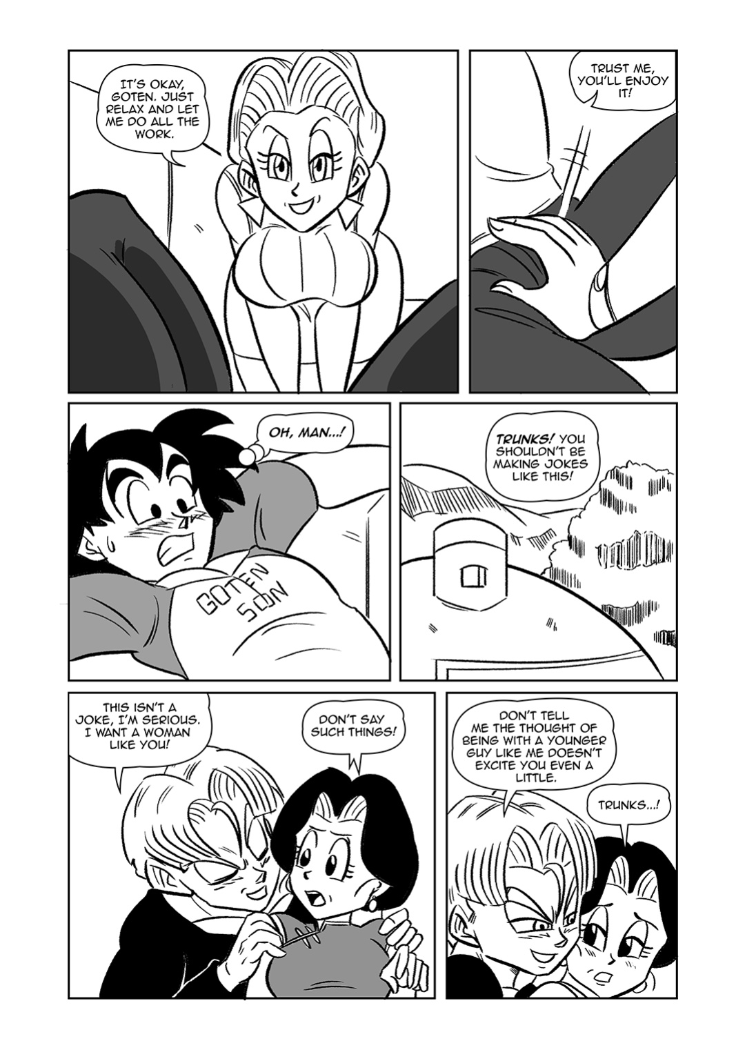 [Funsexydb] The Switch Up (Dragon Ball Z)