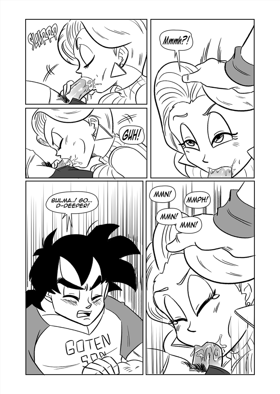 [Funsexydb] The Switch Up (Dragon Ball Z)