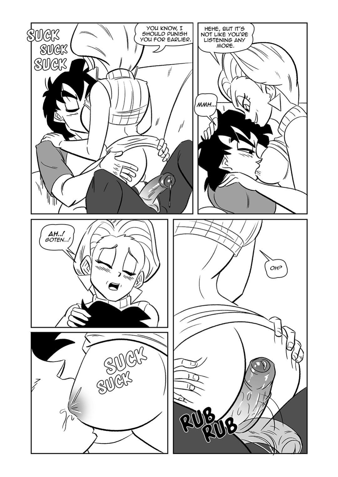 [Funsexydb] The Switch Up (Dragon Ball Z)