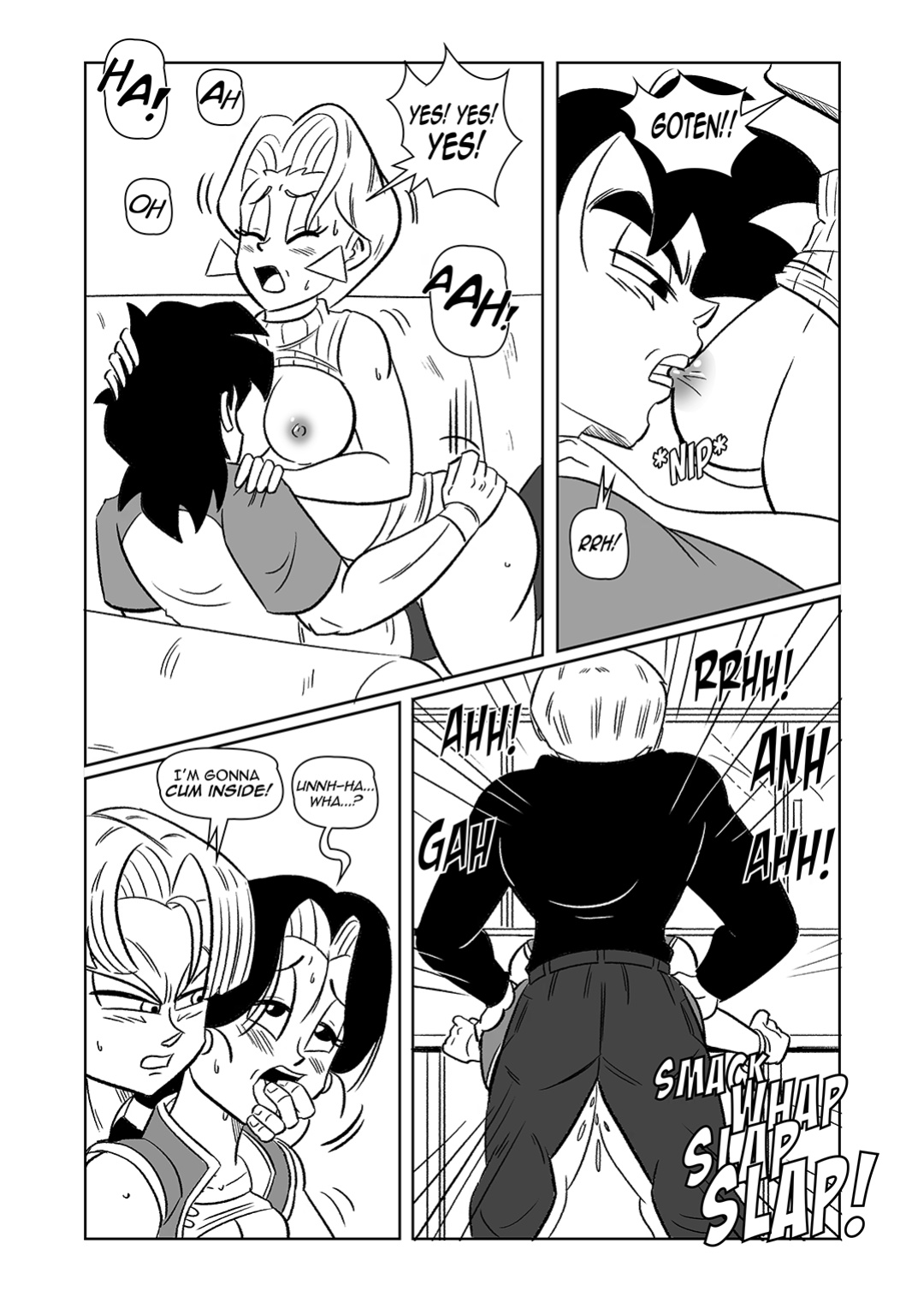 [Funsexydb] The Switch Up (Dragon Ball Z)