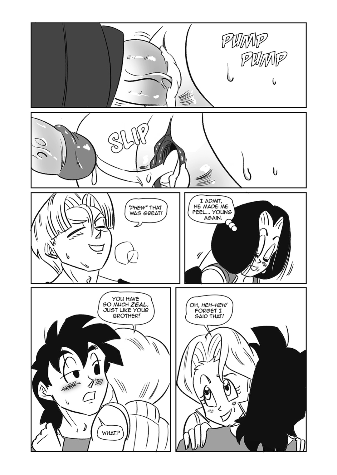 [Funsexydb] The Switch Up (Dragon Ball Z)