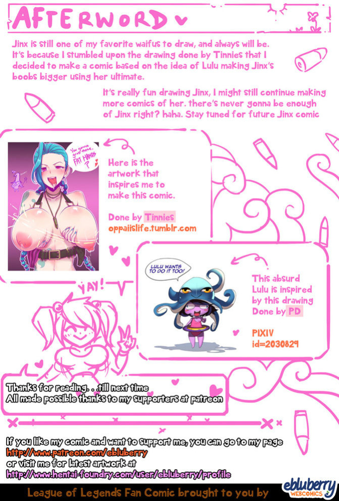 [ebluberry] Jinx x Lulu + Others! (League of Legends)