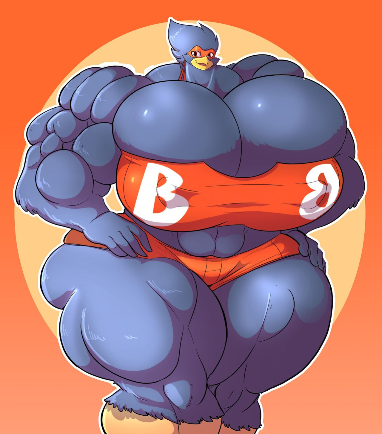 [JaehTheBird] Busty Bird In: Mega Bird