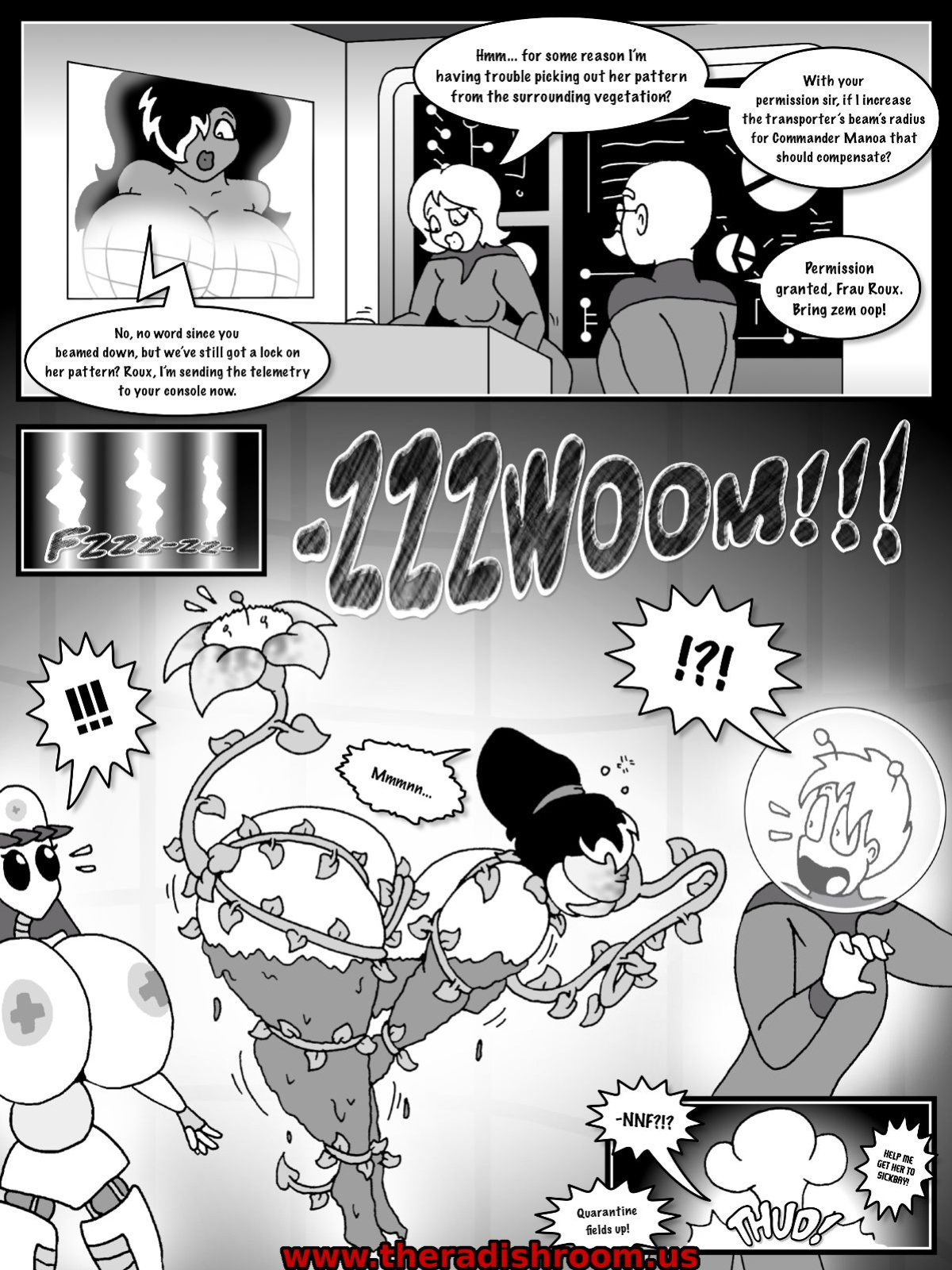 [Rampant404] Tales of Schlock #41 : Star Schlock 2 - In the Garden of the Dickweed