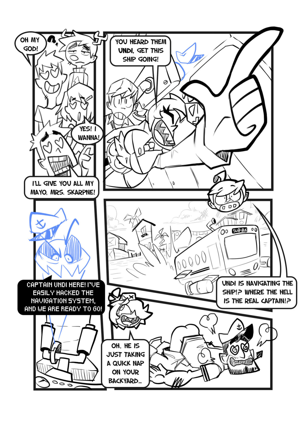 [Gerph] Skarpworld: Chapter 4: 20,000 Loads Under Sea
