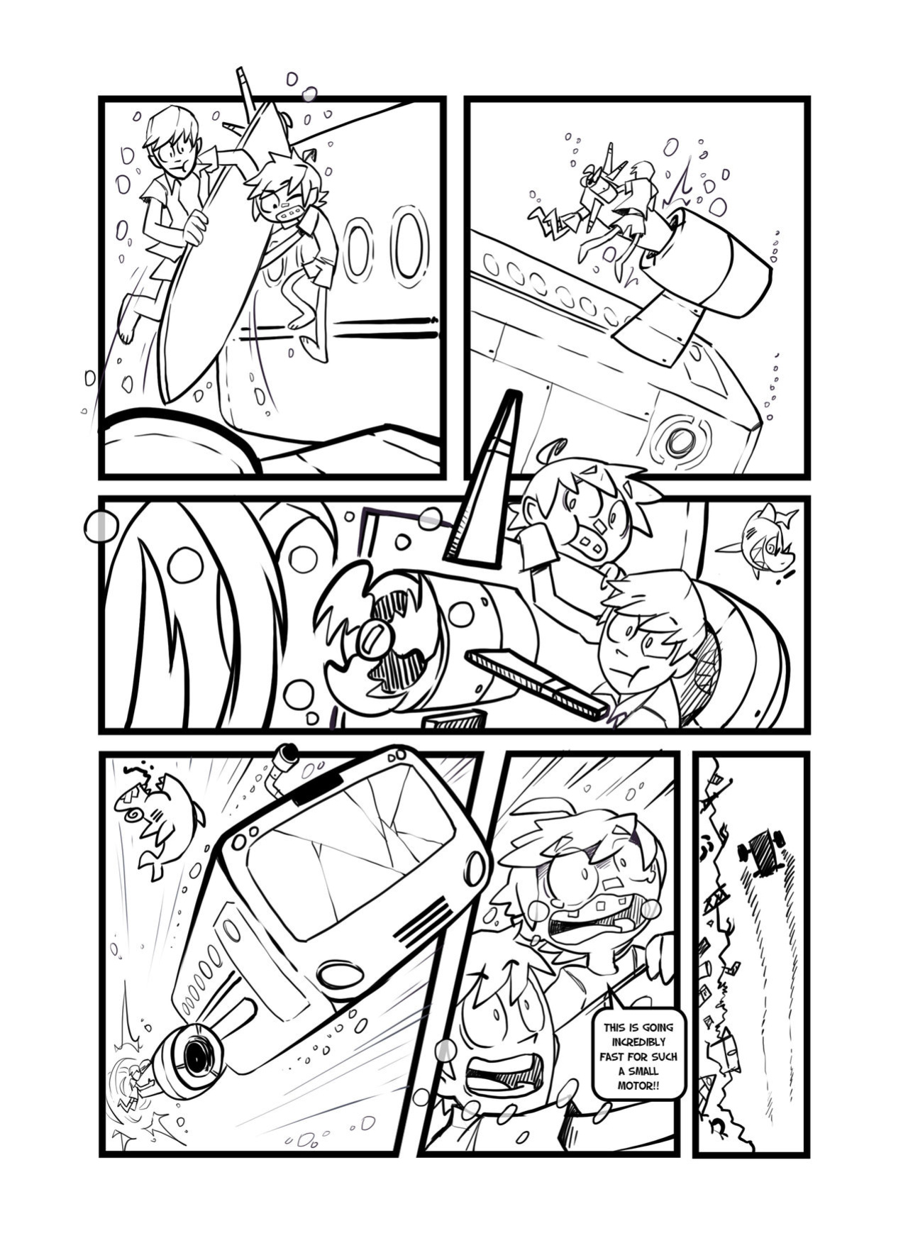 [Gerph] Skarpworld: Chapter 4: 20,000 Loads Under Sea