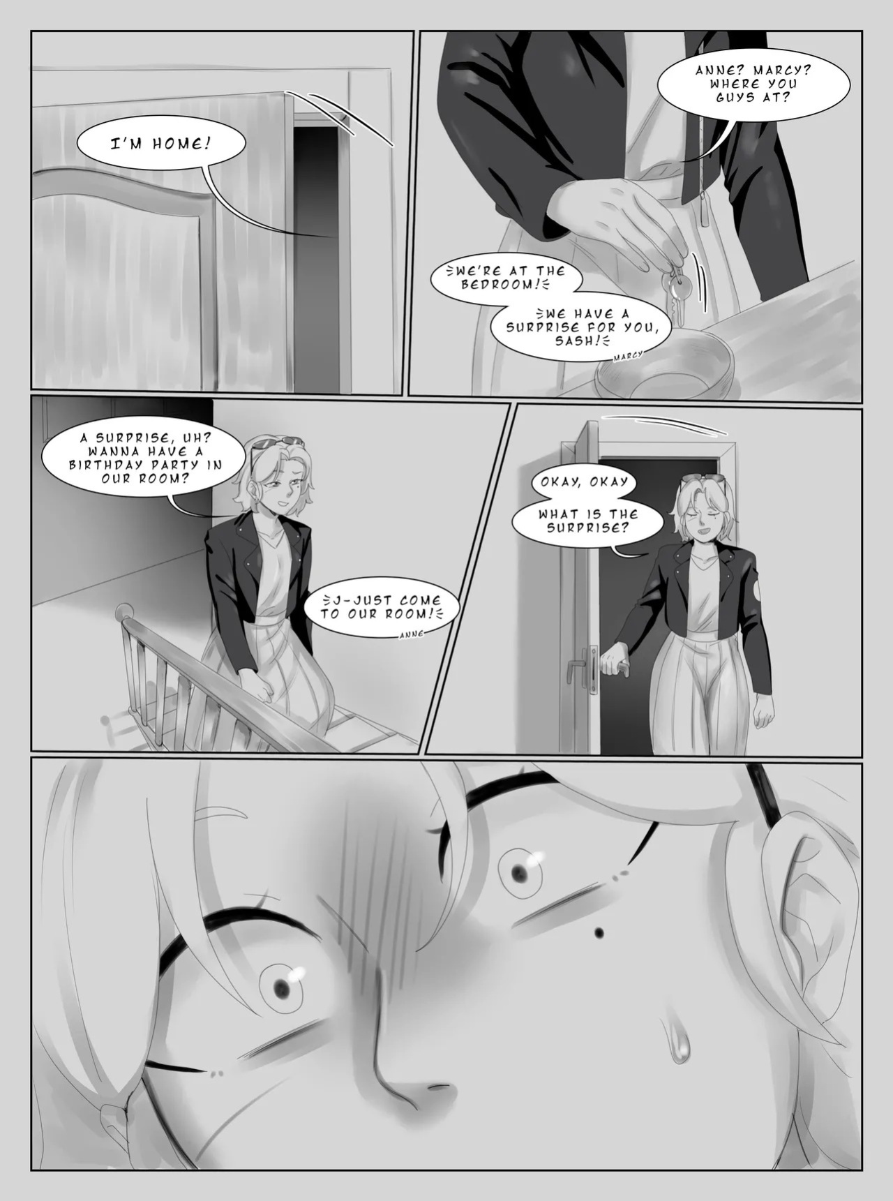 Sasha's Birthday Present (GygerBeen)