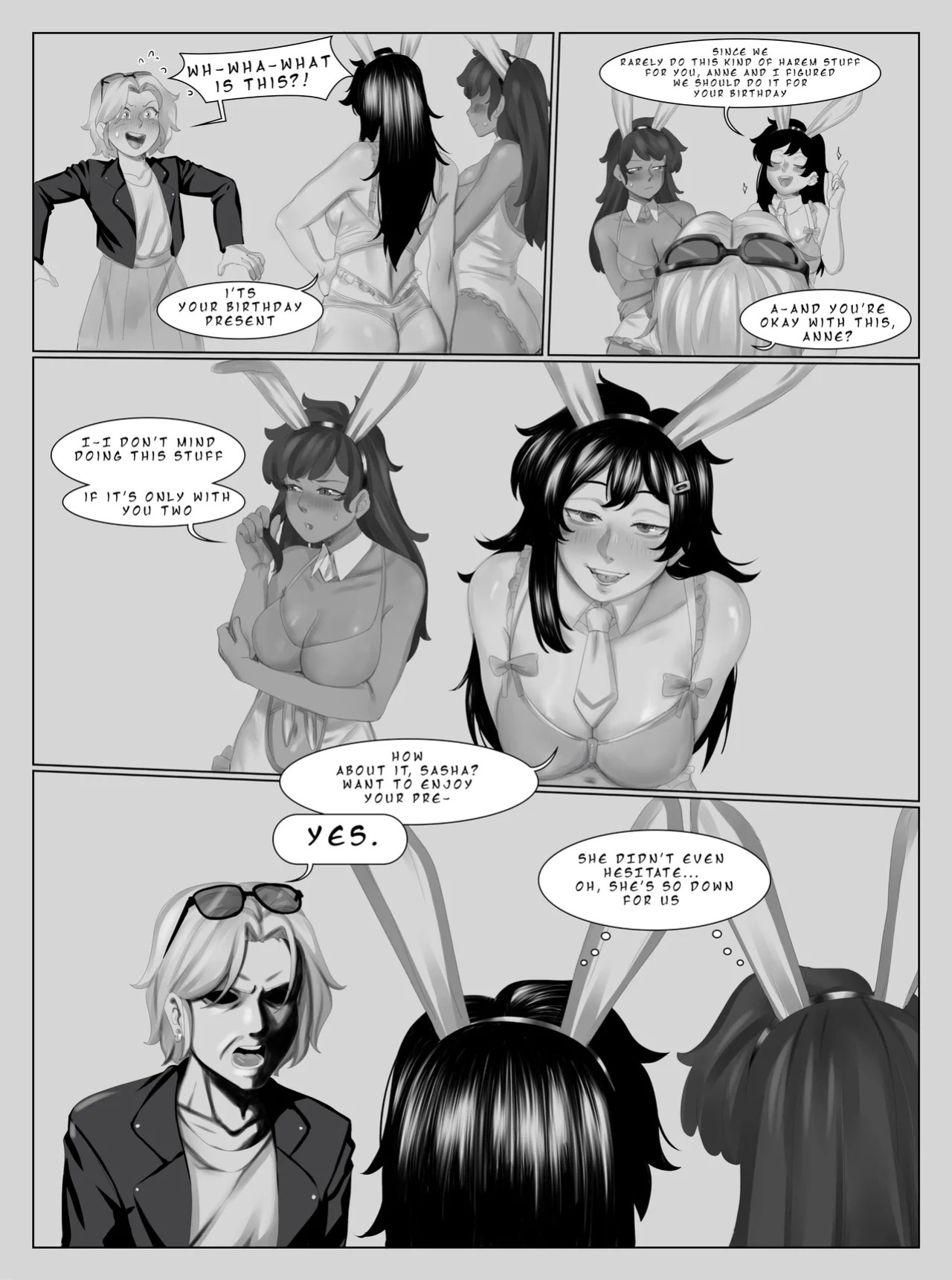 Sasha's Birthday Present (GygerBeen)