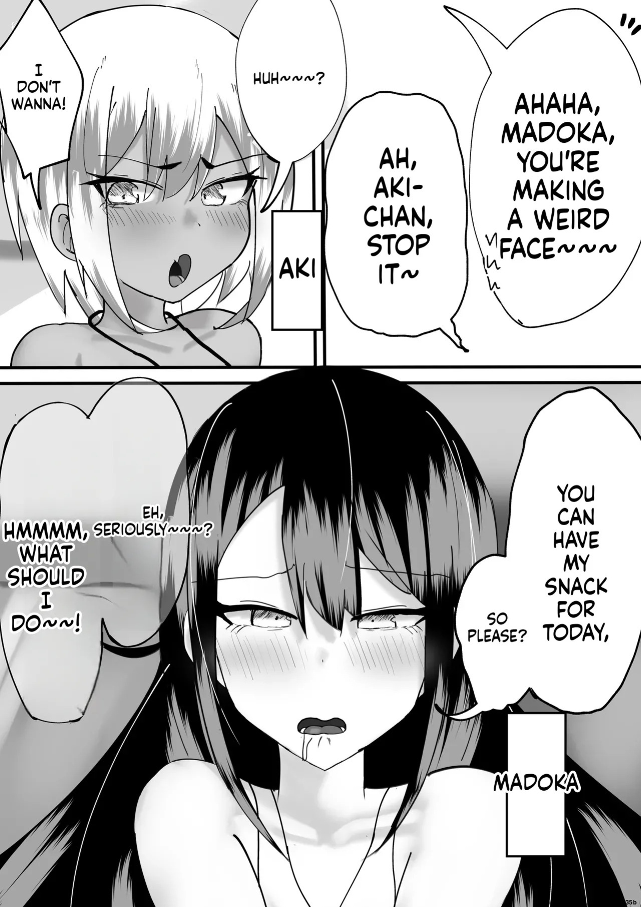 [Tamaya] Madoka Onee-chan's Exposed Cock！！
