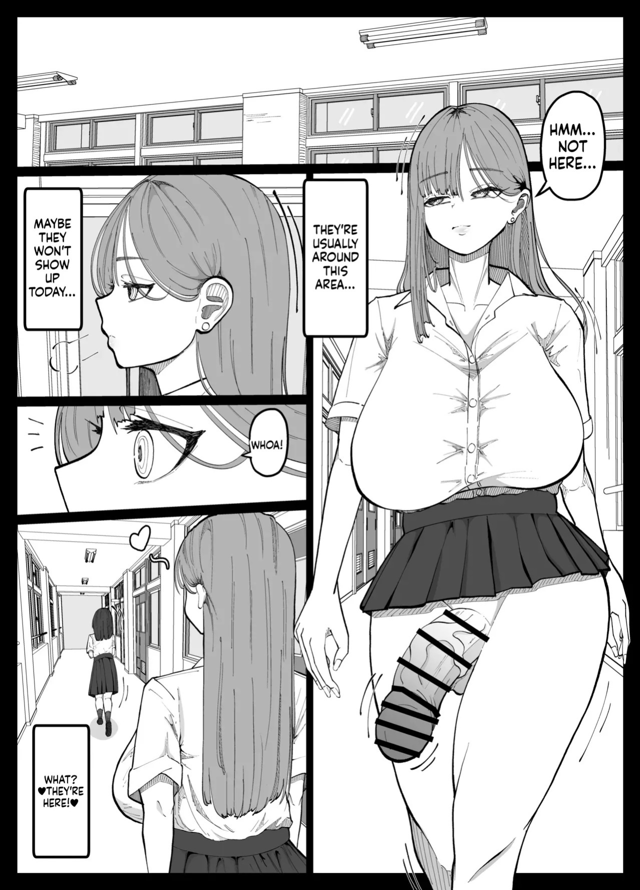 [Atafutafutaaba] The Story of a Futanari Gal Who Turns Her Friendless Introverted Girl Into an Onahole