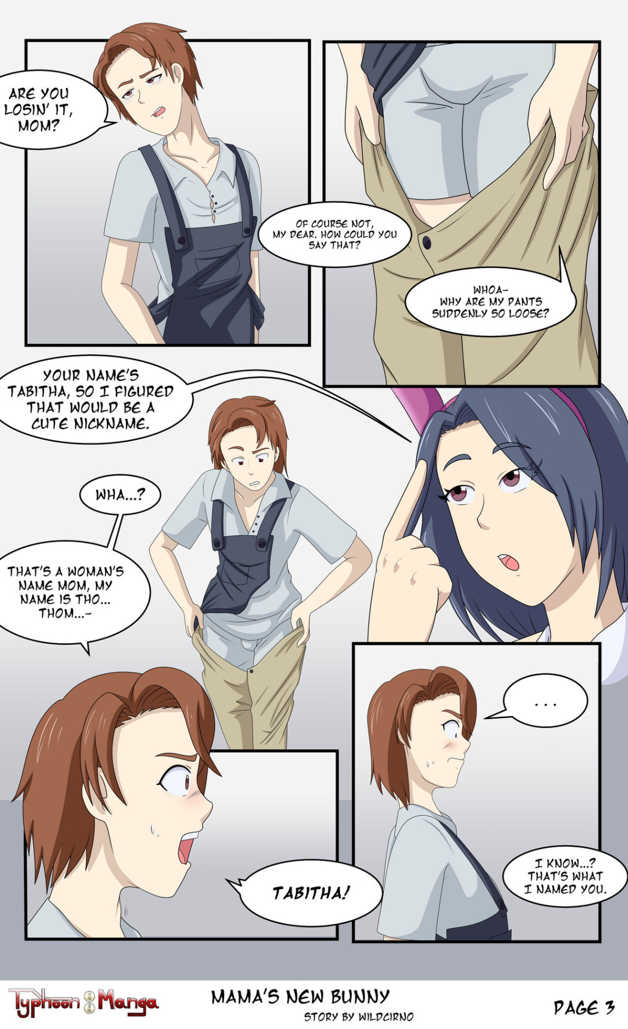 [Typhoon-Manga] Mama's New Bunny