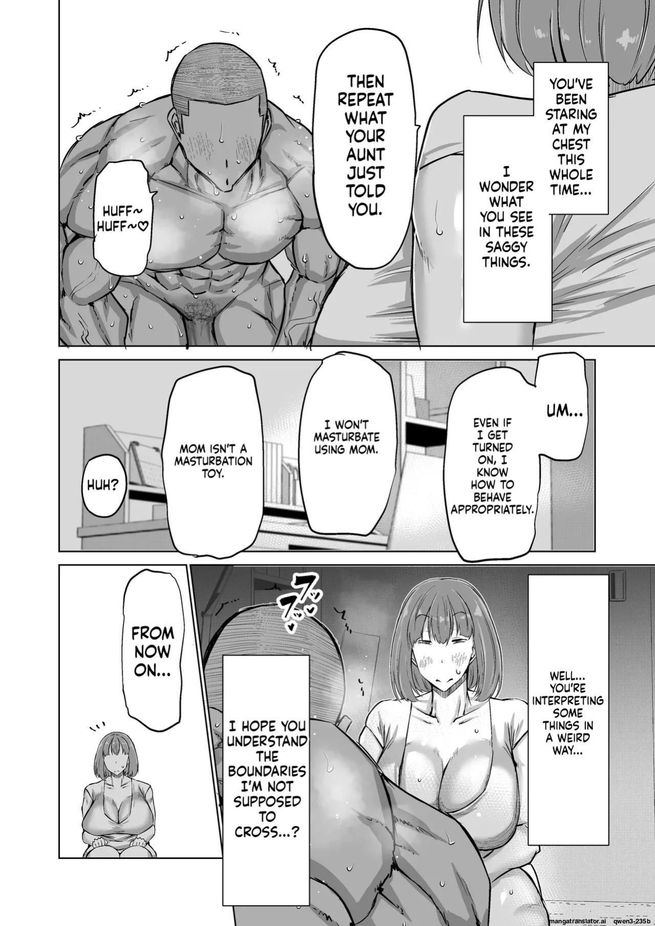 [Chae] Won't you jerk off my son's cock? ~A mother whose masturbation-monkey son's sexual needs became way too much trouble asks her mom friend for handjob advice~