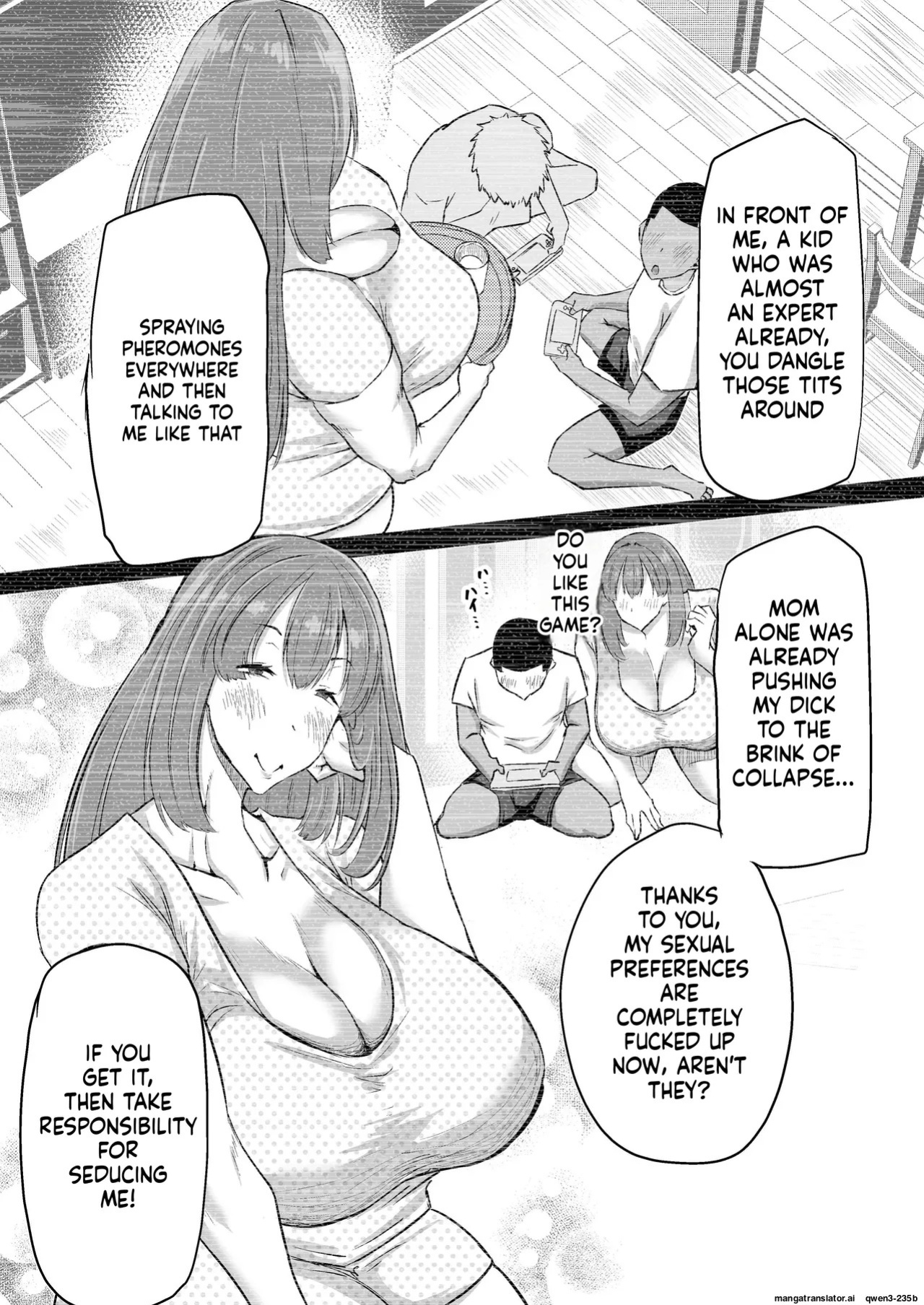 [Chae] Won't you jerk off my son's cock? ~A mother whose masturbation-monkey son's sexual needs became way too much trouble asks her mom friend for handjob advice~
