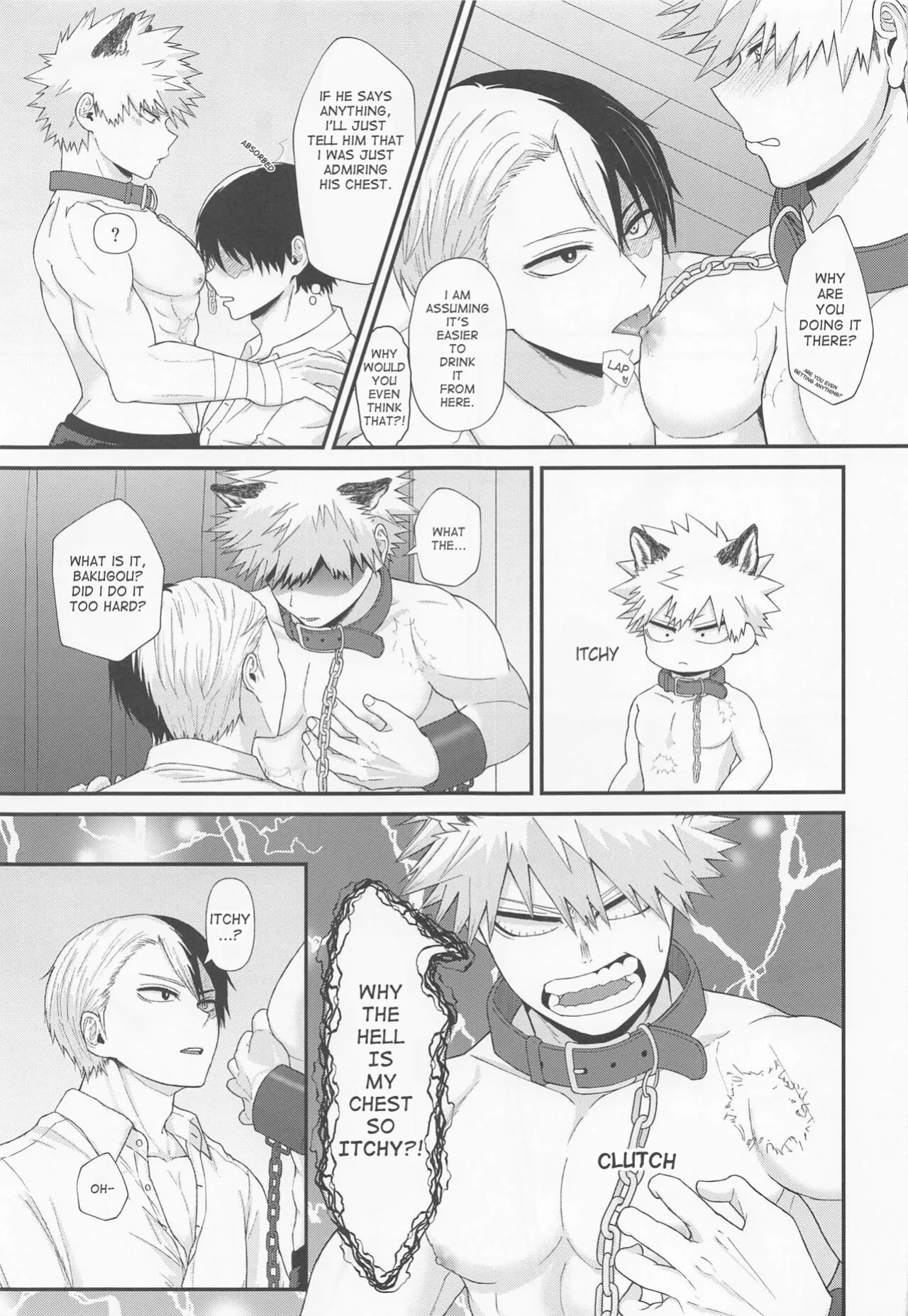 (Deban no Youda! ULTRA 2022 Natsu) [Satoimo Korokoro (Satoko)] ITCHING!!! (Boku no Hero Academia)