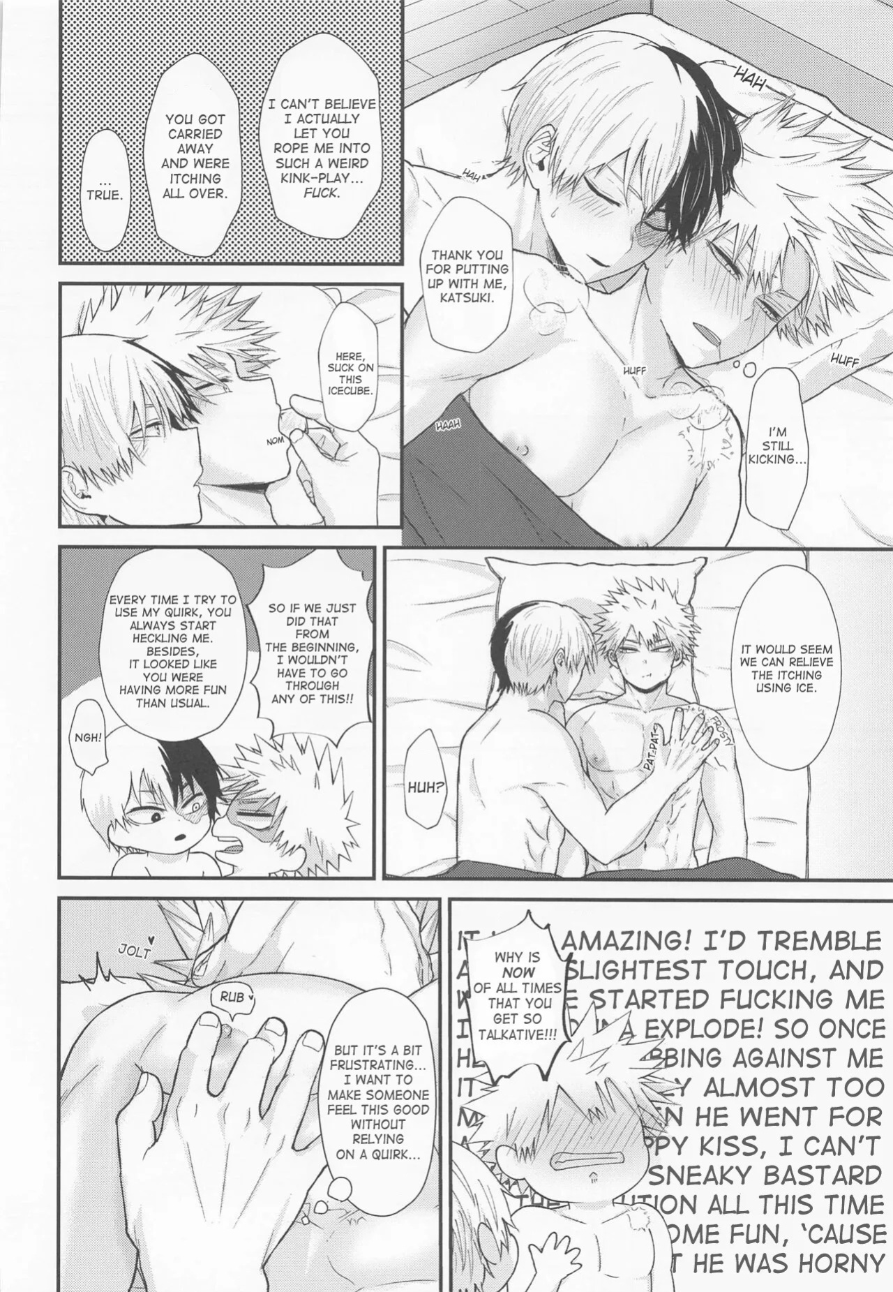 (Deban no Youda! ULTRA 2022 Natsu) [Satoimo Korokoro (Satoko)] ITCHING!!! (Boku no Hero Academia)