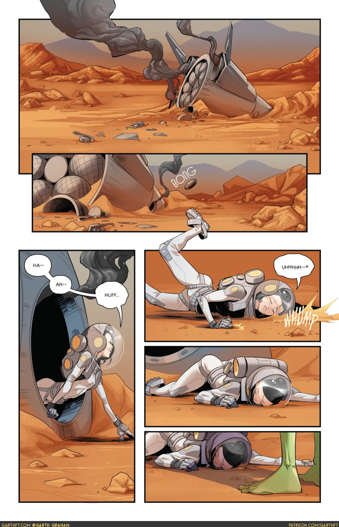 [TemporalWolf (Garth Graham)] AstroKnots: A Polycule of Mars #1-3 [ongoing]